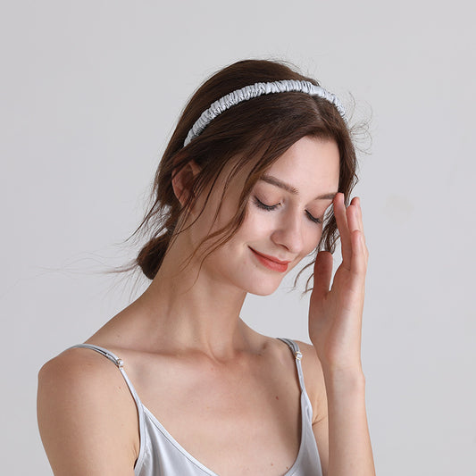 Silk Hair Band Headband Face Wash Sports Headband