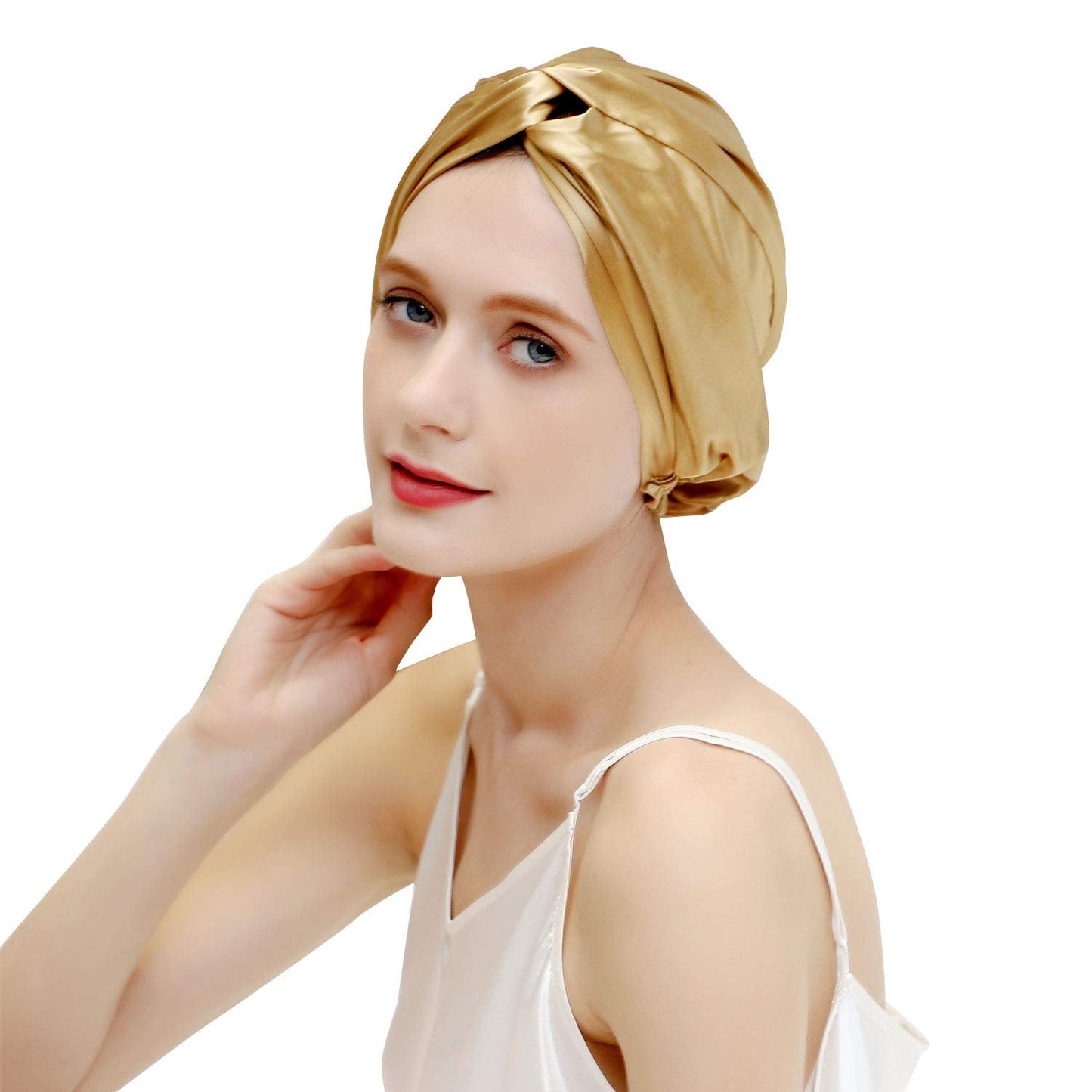 Silk Bonnet for Sleeping & Women Hair Care